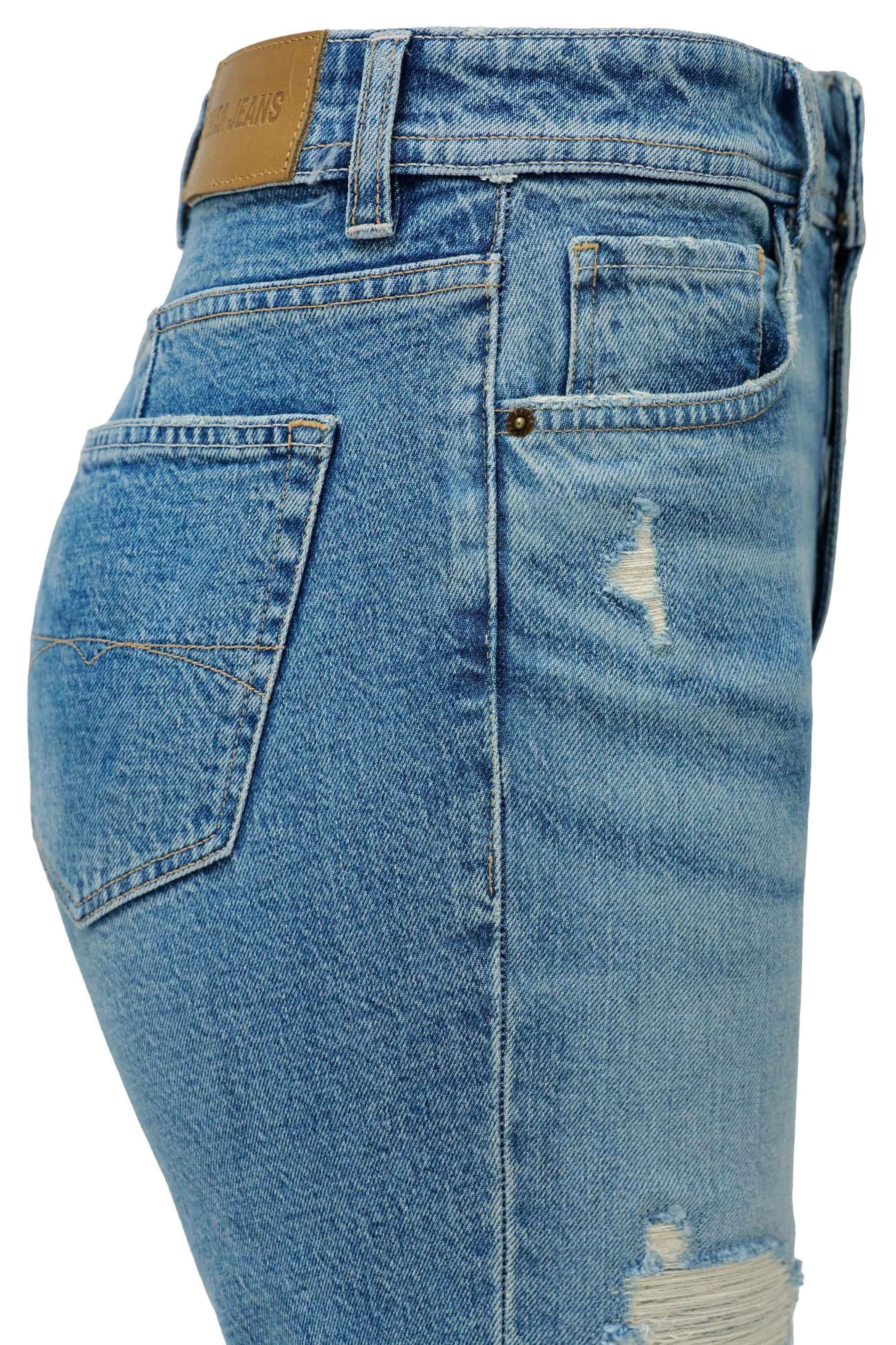 Salsa Jeans Tapered Jeans True in Blau