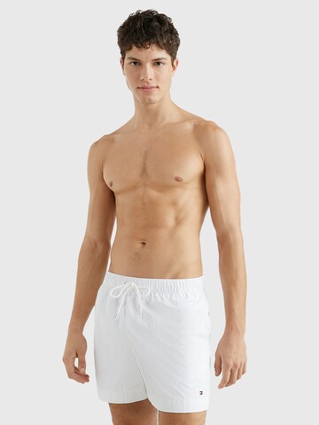 Shorts de bain Tommy Hilfiger Underwear en blanc