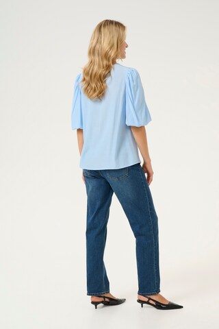 CULTURE Bluse 'Baya Asmine' in Blau