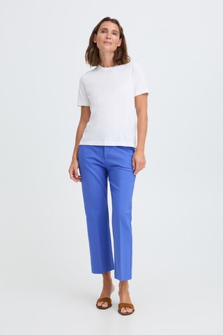 PULZ Jeans Regular Stoffhose ' PZBindy ' in Blau