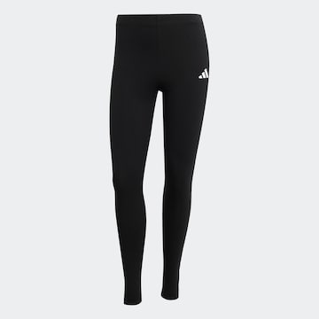 Skinny Pantalon de sport 'CB' ADIDAS SPORTSWEAR en noir : devant
