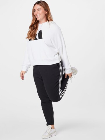 Sweat de sport ADIDAS PERFORMANCE en blanc