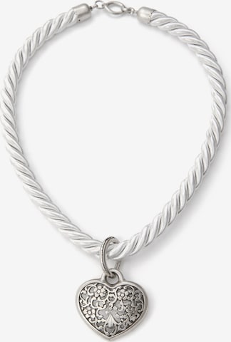 Allgäu Rebell Necklace 'Franzi' in Grey: front