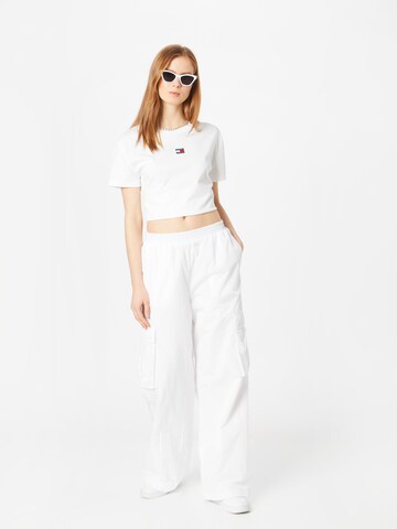 Tommy Jeans Skjorte 'Classic' i hvit