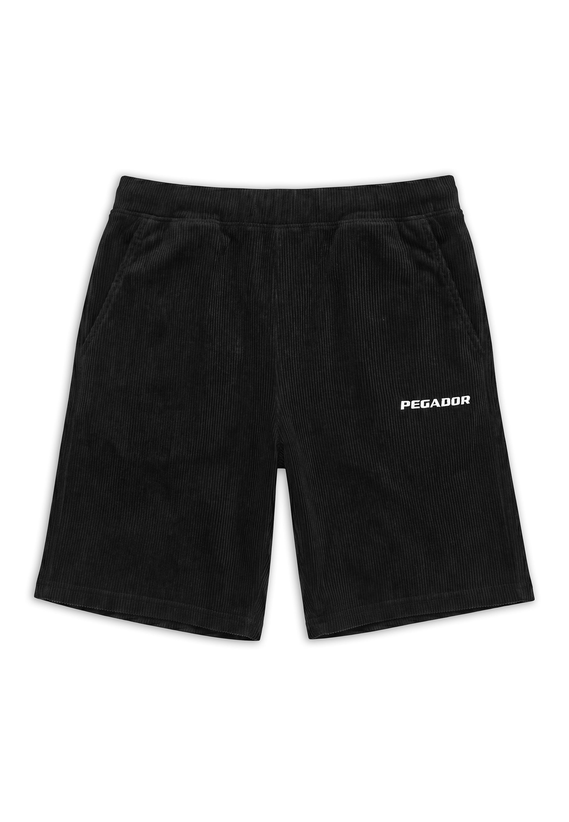 Pegador Regular Broek in Zwart: voorkant
