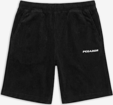 Pantaloni 'Lagos' di Pegador in nero: frontale