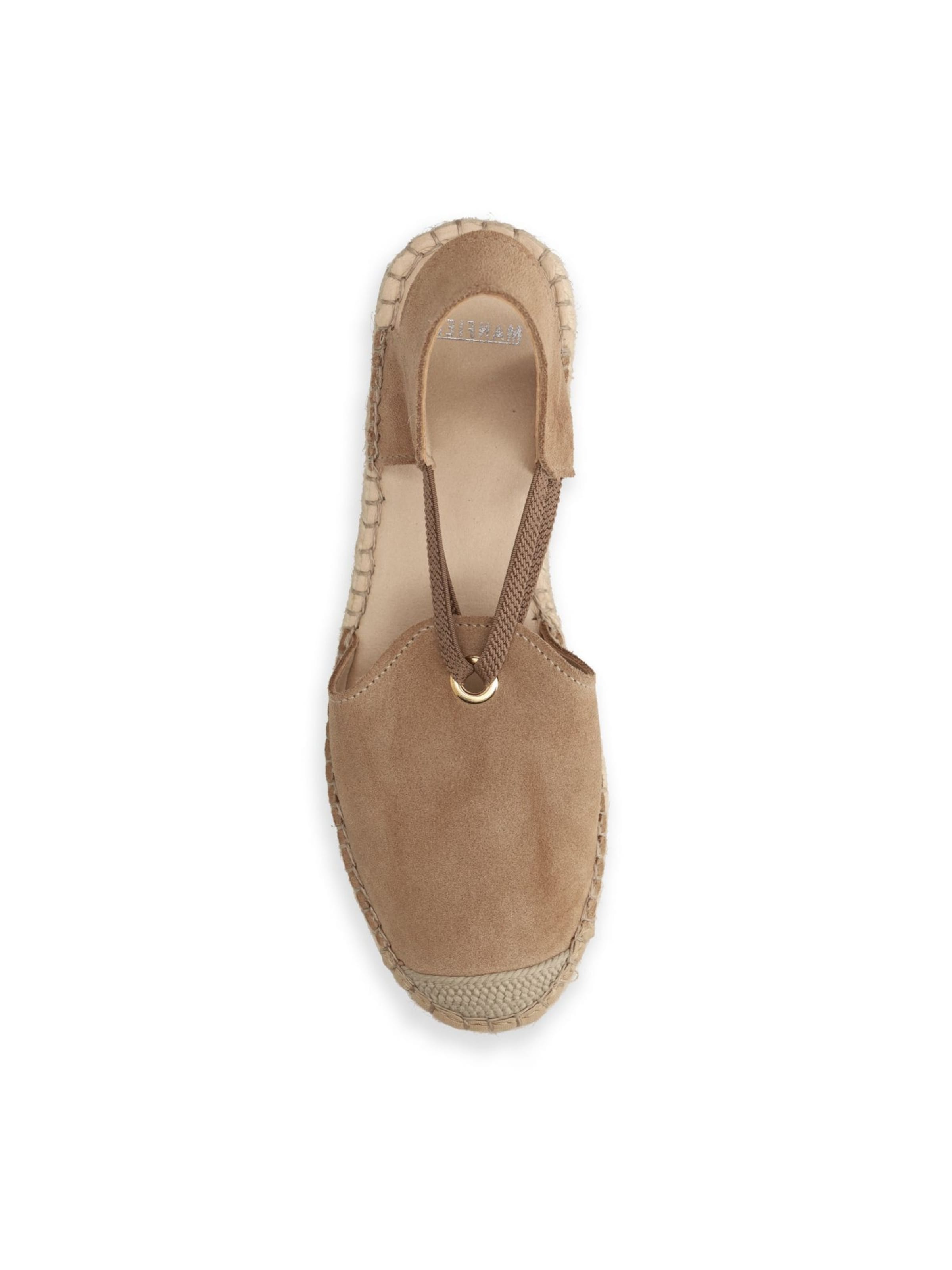 MANFIELD Espadrilles in Bruin