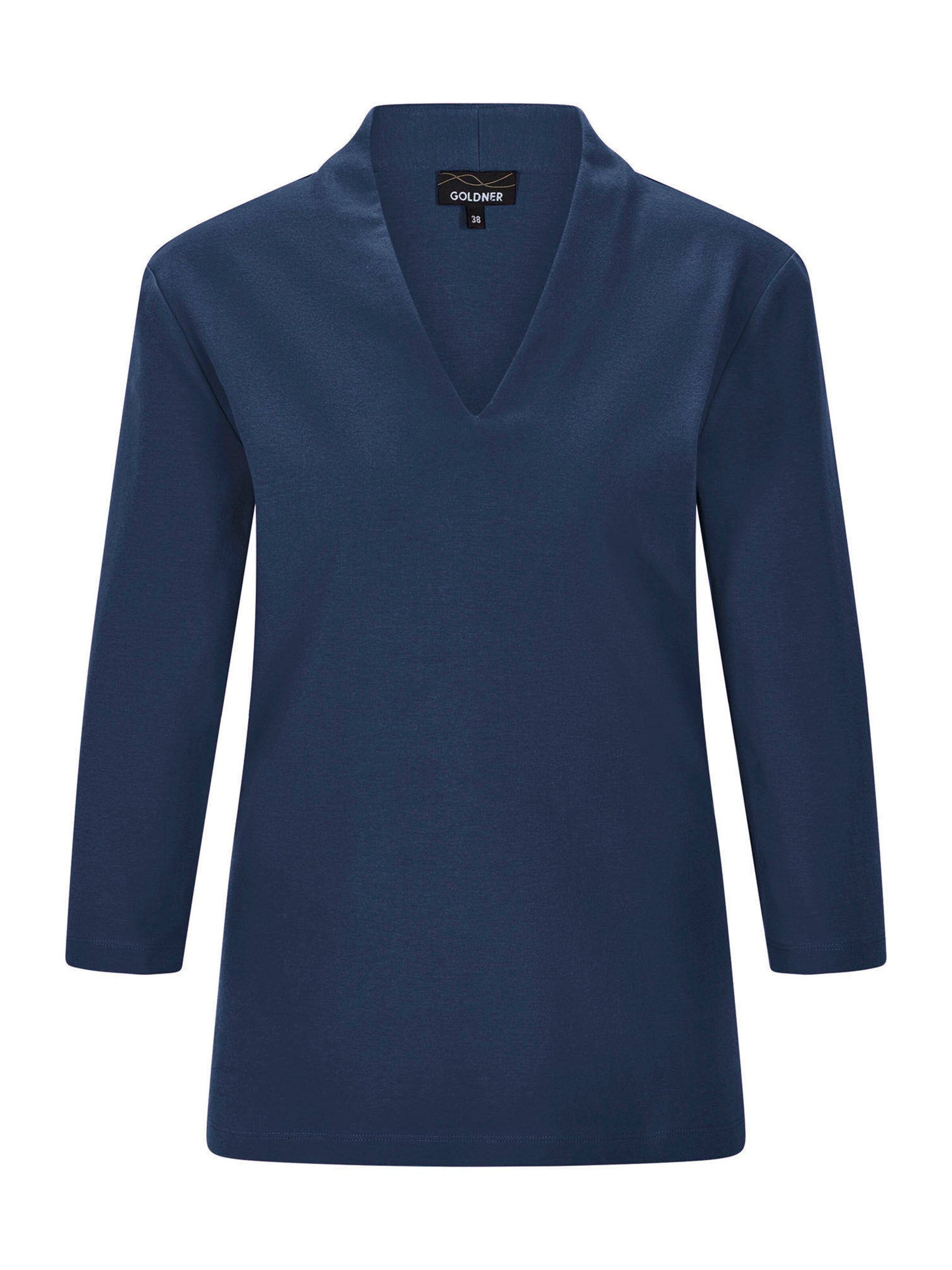Goldner Shirt in Blauw: voorkant