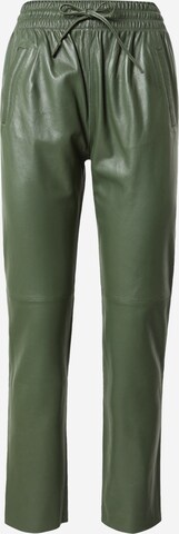 Slimfit Pantaloni 'GIFT' di OAKWOOD in verde: frontale