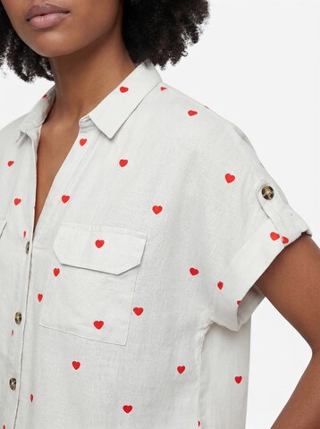 VERO MODA - Blusa 'VMBUMPY' en blanco