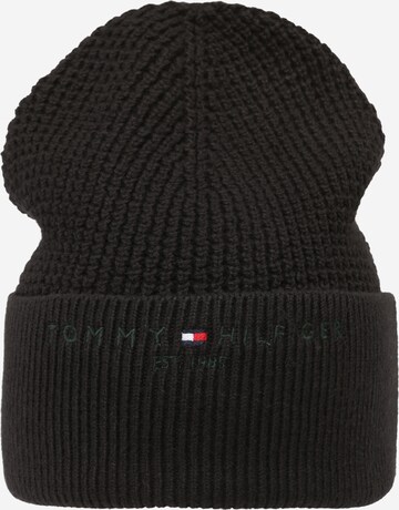 TOMMY HILFIGER Beanie 'HORIZON' in Black