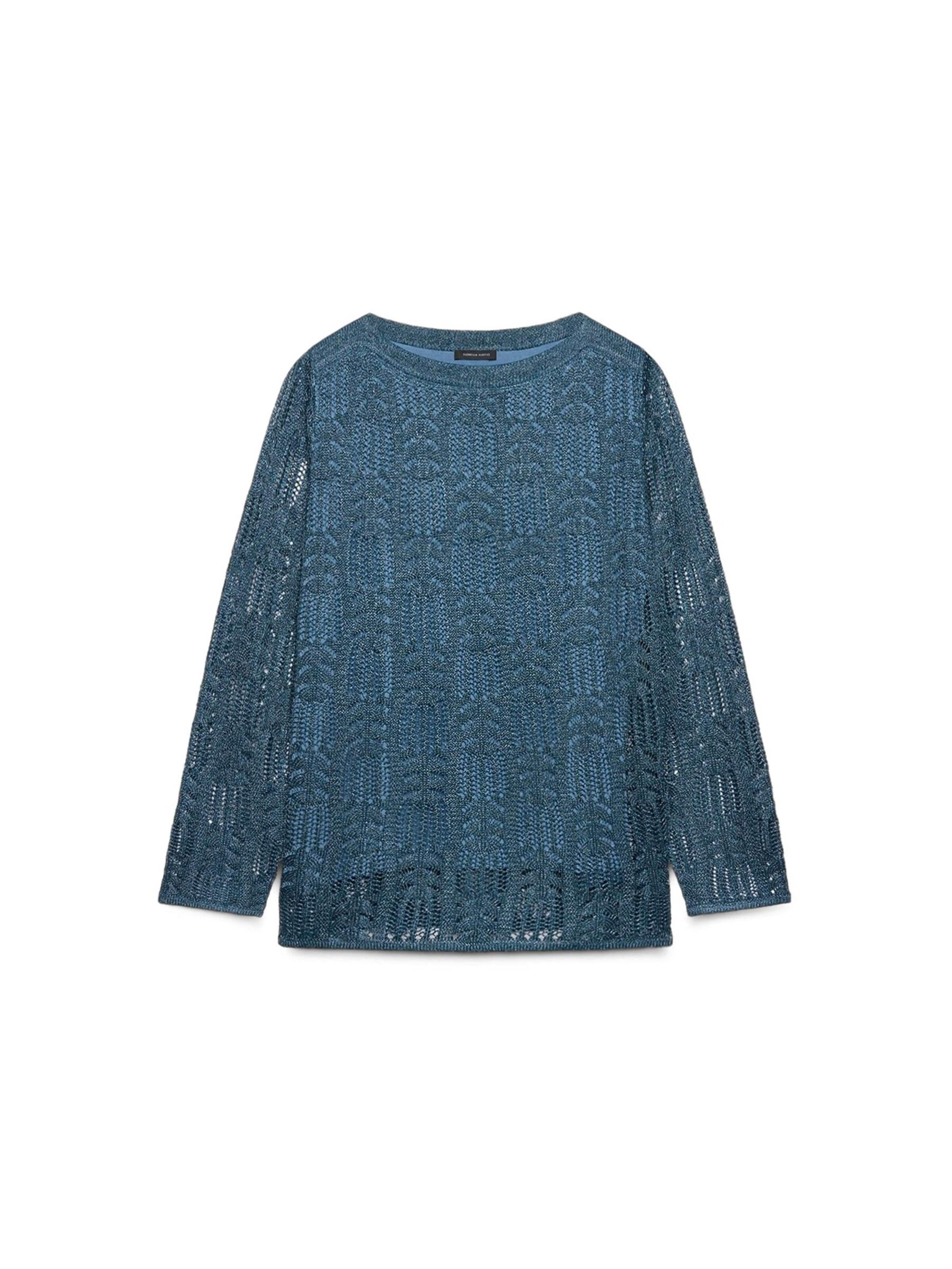 Fiorella Rubino Sweater in Blue: front