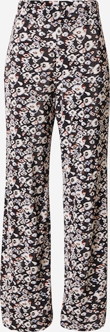 GARCIA Flared Trousers in Black: front