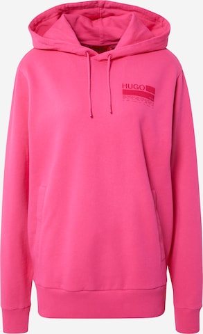 HUGO Sweatshirt 'Dasweater' in Pink: predná strana