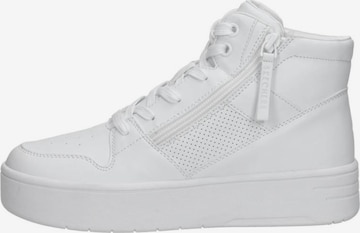 Baskets 'Court High - Color Voltage' SKECHERS en blanc : devant