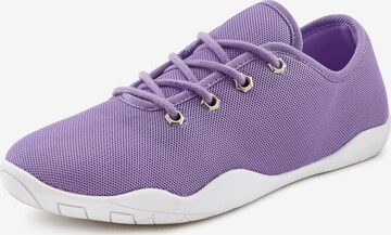 LASCANA Sneakers in Purple: front
