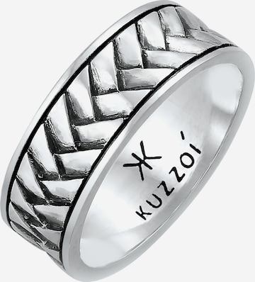 KUZZOI Ring in Silber