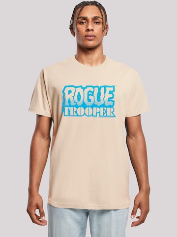 T-Shirt F4NT4STIC en beige : devant