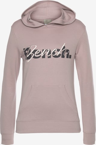 Sweat-shirt BENCH en rose : devant