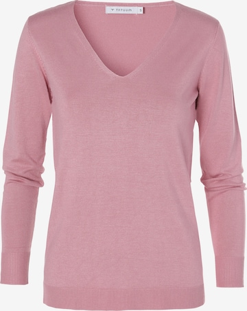 Pull-over 'Tessa' TATUUM en rose : devant