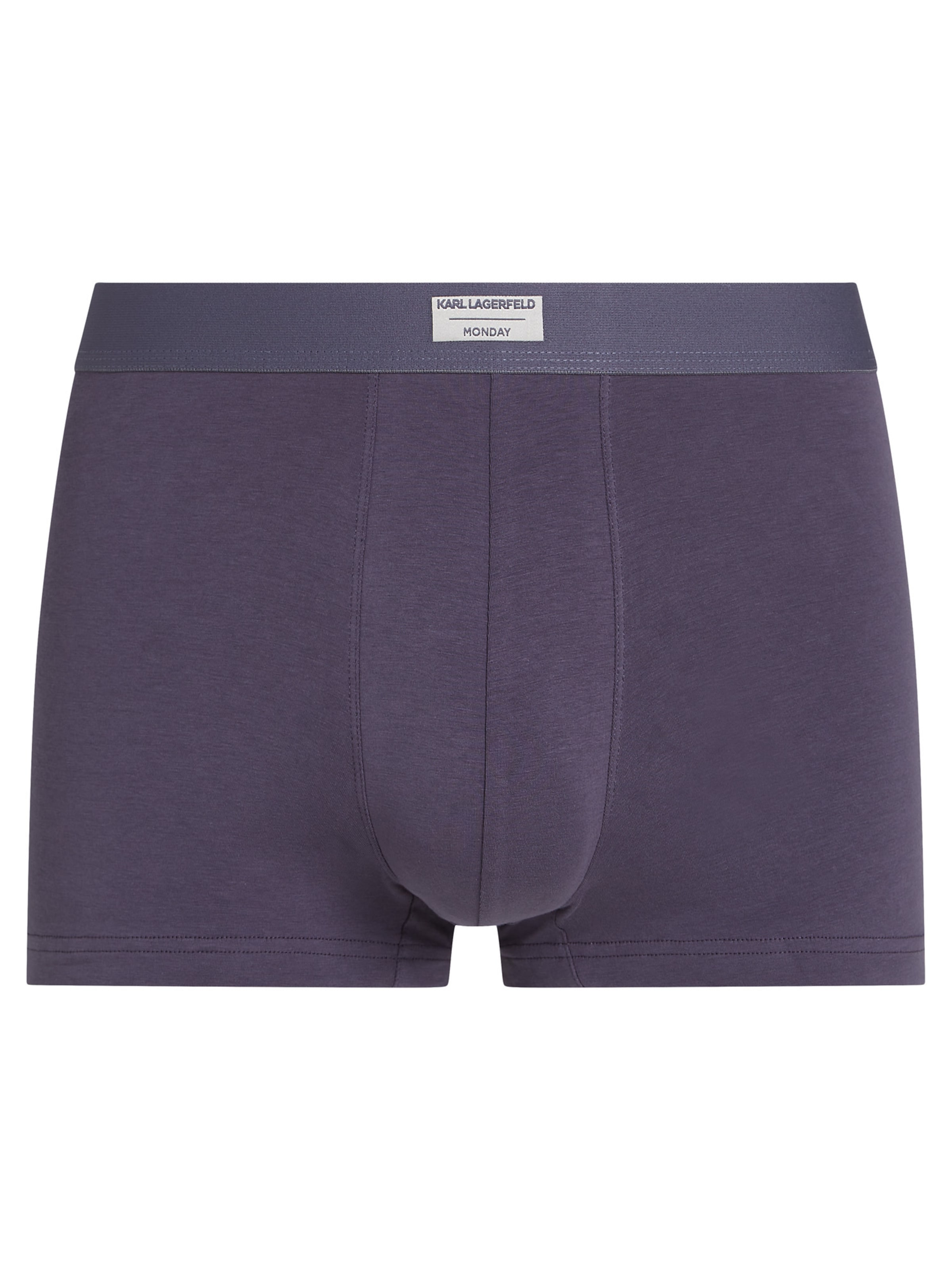 Boxer di Karl Lagerfeld in lilla: frontale