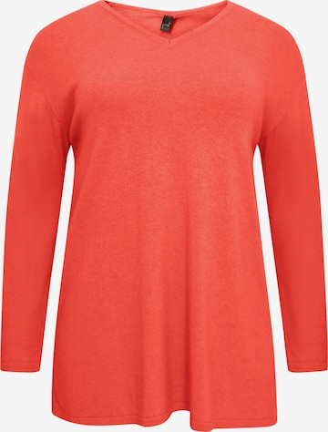 Yoek Sweater in Red: front