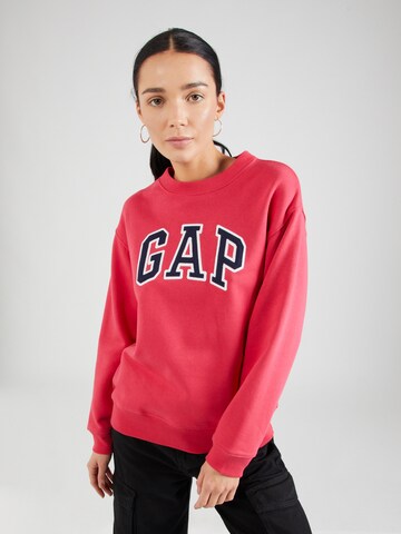 GAP Sweatshirt 'HERITAGE' in Red: front