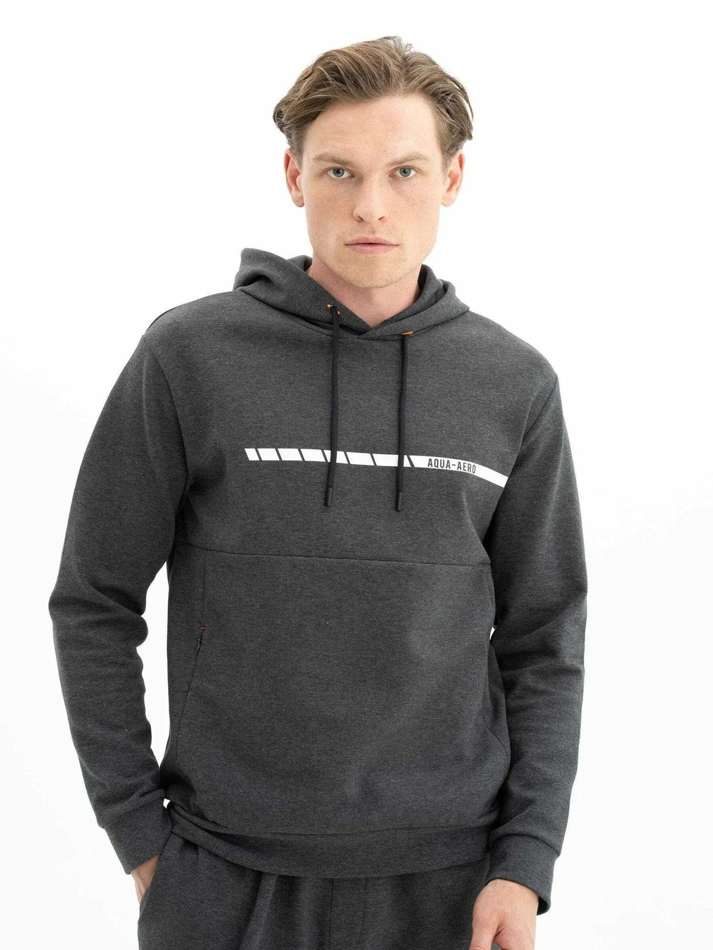 Arma Collegepaita värissä harmaa: etupuoli