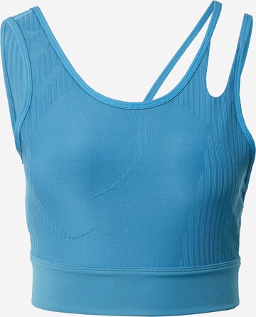 Reebok Sports top in Blue: front