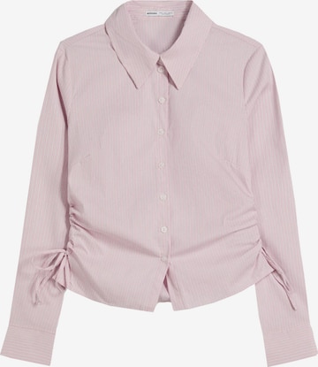 Bershka Pusero värissä vaaleanpunainen: etupuoli