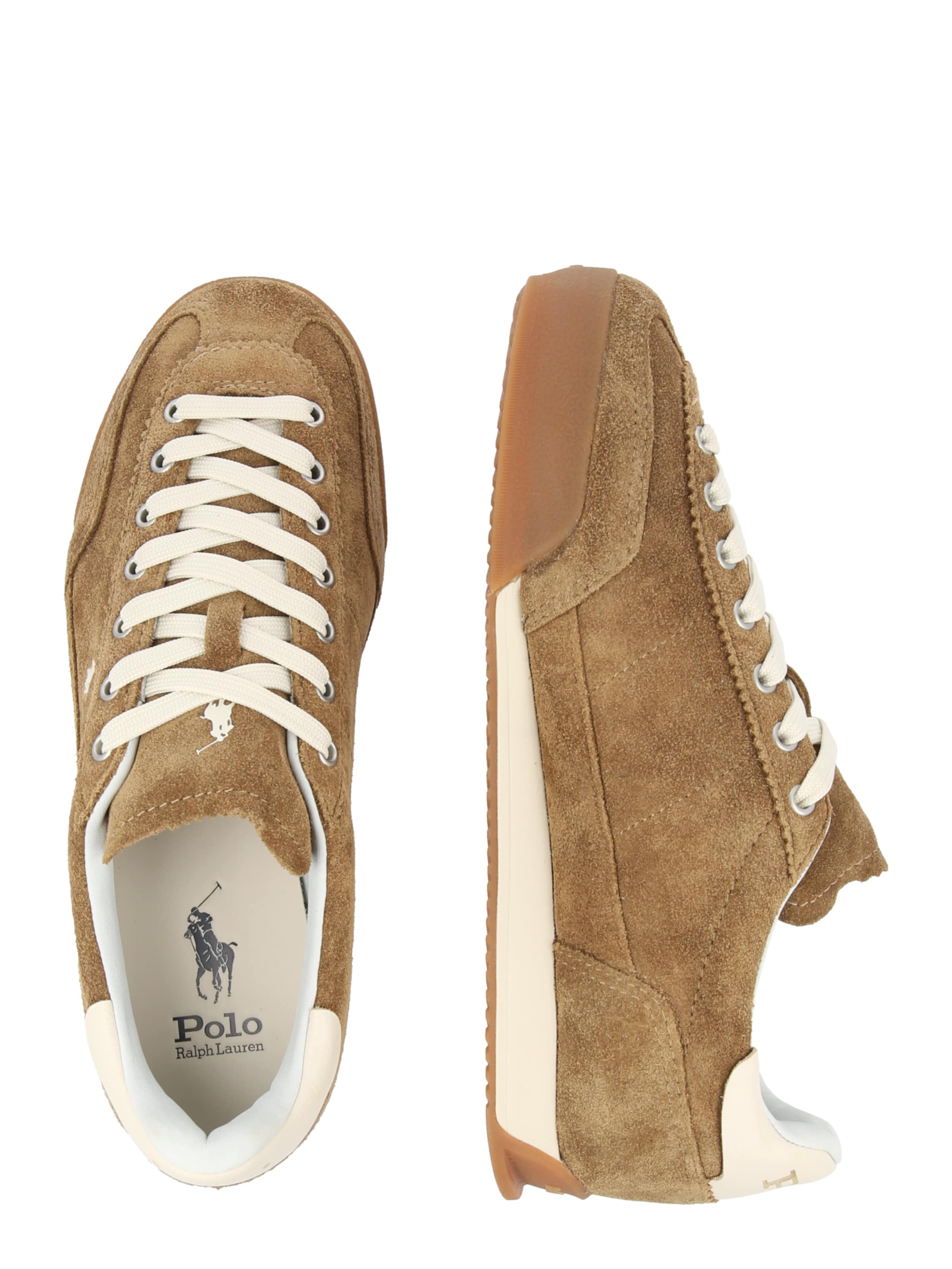 Baskets basses 'HESTER' Polo Ralph Lauren en marron