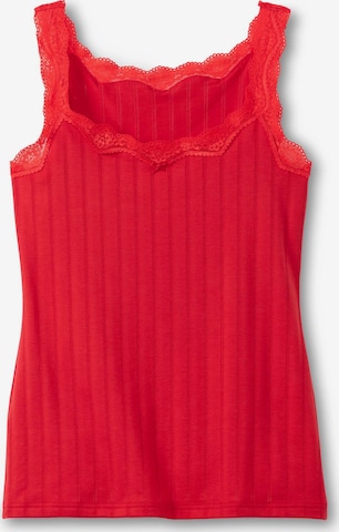Maglietta intima 'Etude Toujours' di CALIDA in rosso: frontale