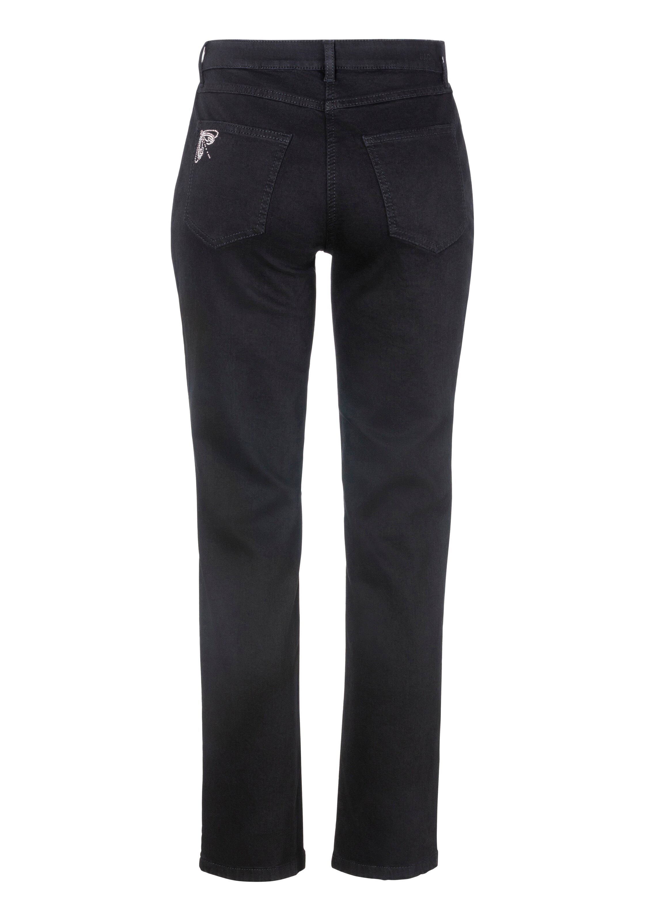 MAC Slimfit Jeans in Schwarz