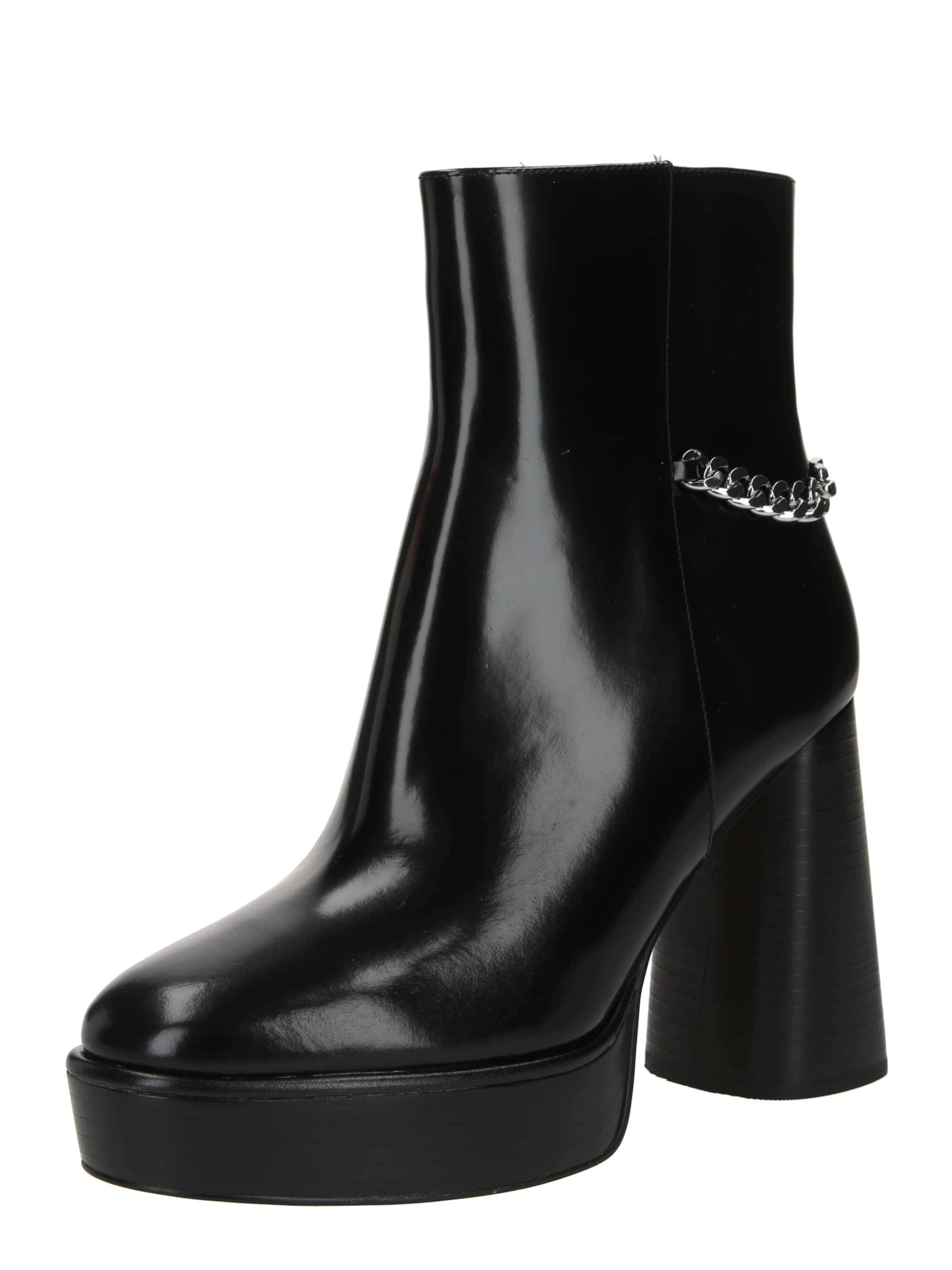 MICHAEL Michael Kors Nízké kozačky 'CARLISLE' – černá: přední strana