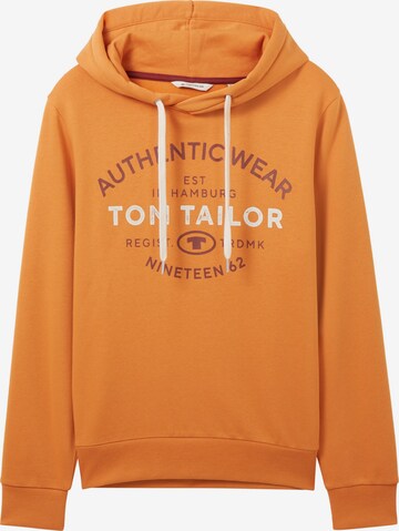 TOM TAILOR Sweatshirt i orange: forside