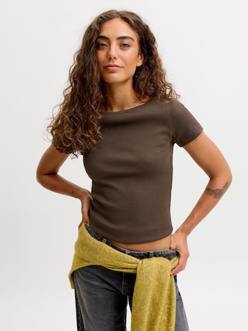JJXX Shirt 'JXFifi' in Bruin: voorkant