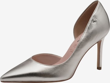 Escarpins Tamaris en argent : devant