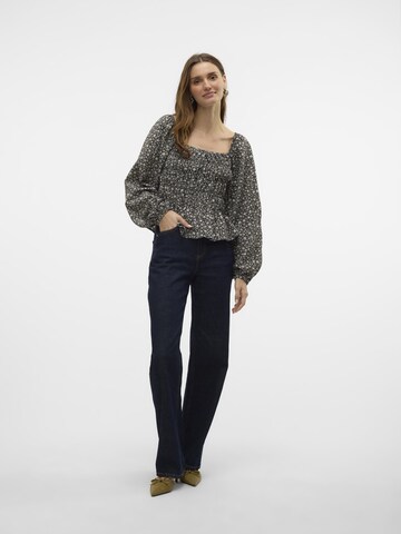 VERO MODA Top 'MACHA' in Zwart