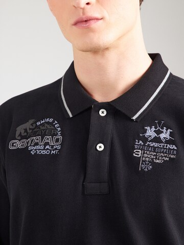 La Martina - Camiseta en negro