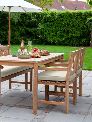 cinas Gartenstuhl-Kissen 'Rosenborg' in Beige