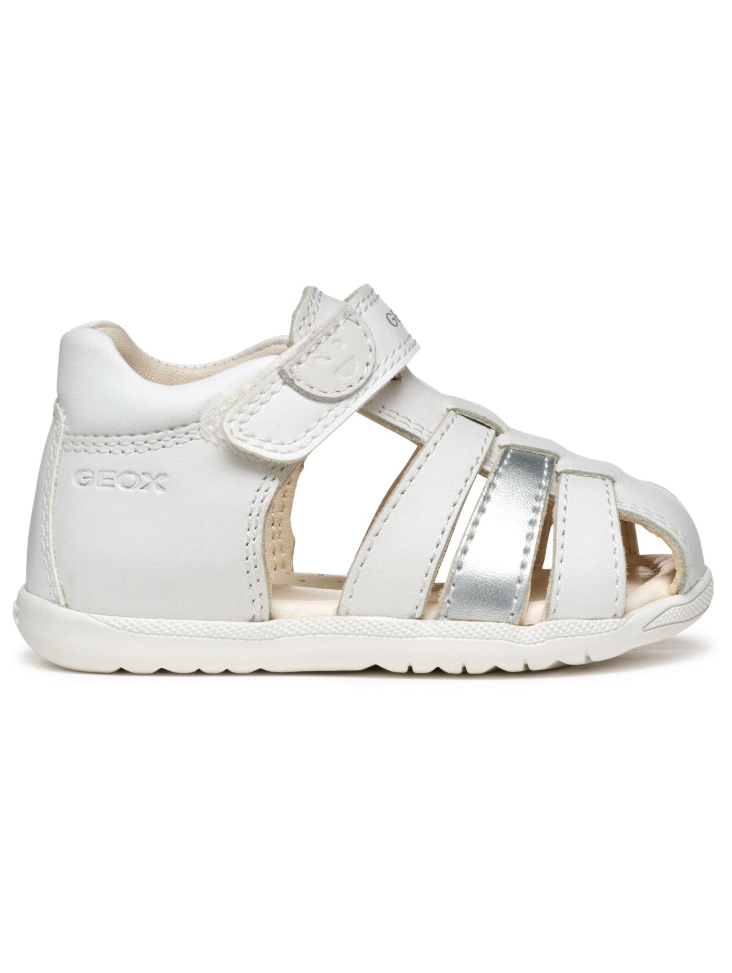 Calzatura aperta 'Maccnia' di GEOX in bianco