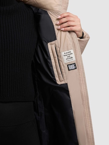 khujo Pitkä talvitakki 'Cilia2' värissä beige