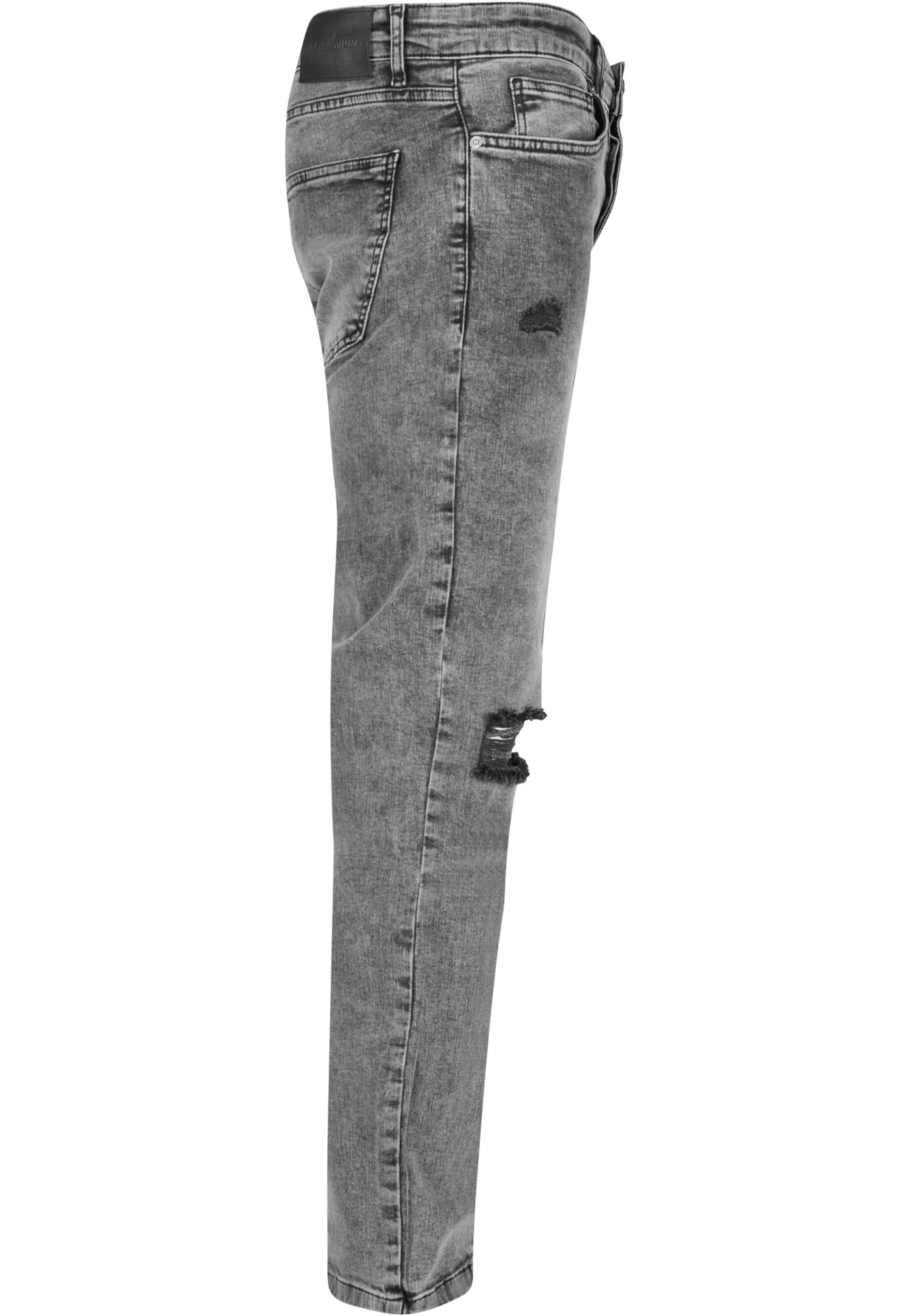 2Y Premium Regular Jeans in Zwart