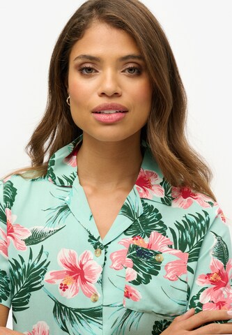 Superdry Blouse 'Beach Resort' in Green: front