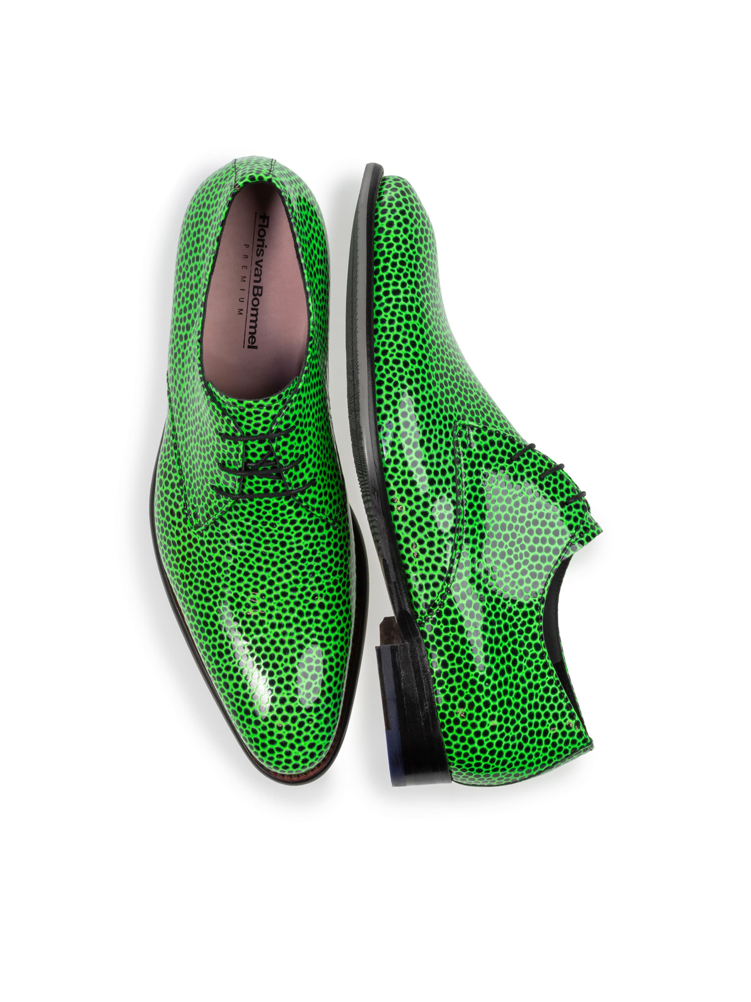 Floris van Bommel Veterschoen 'DE STAPPER 20' in Groen