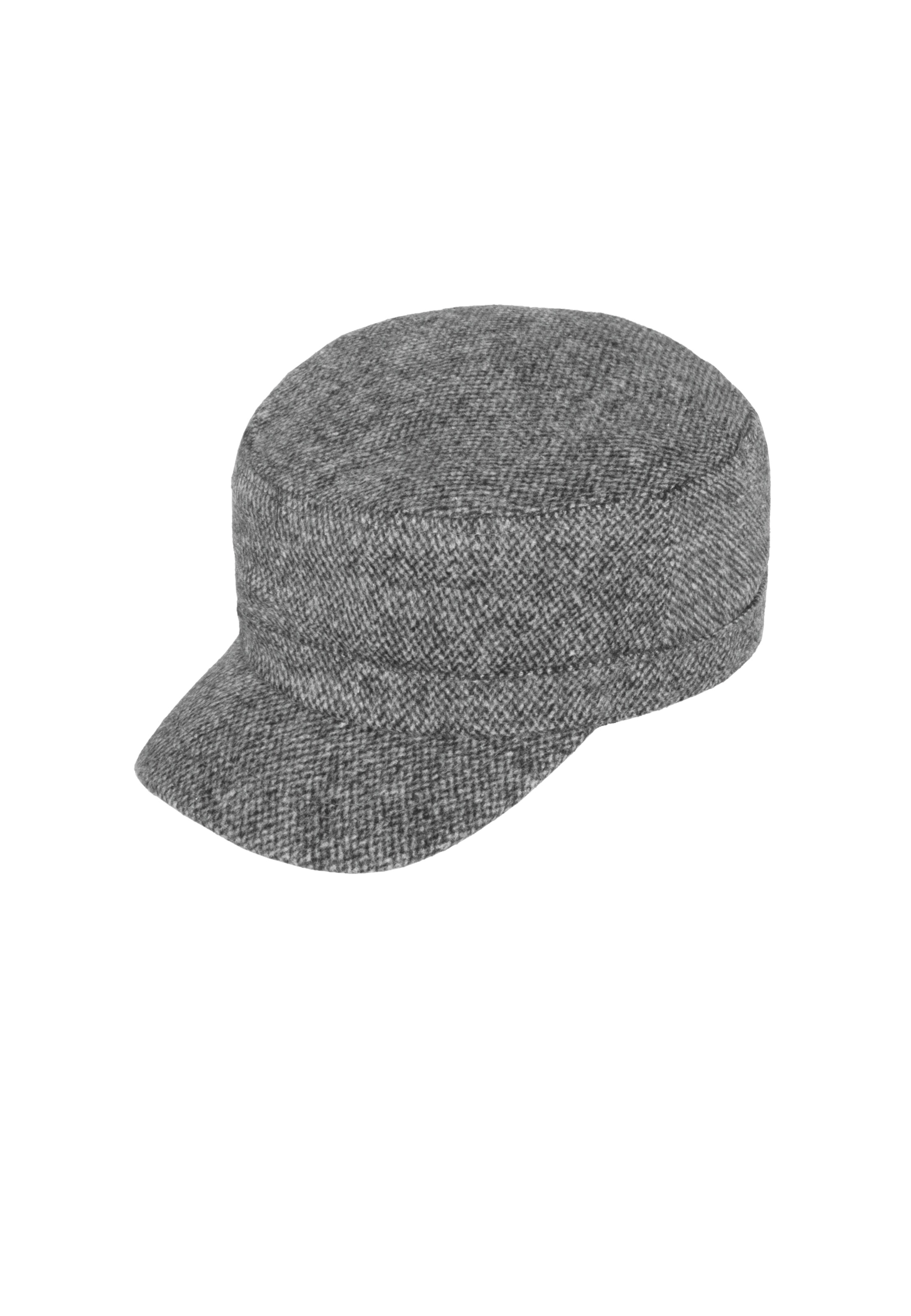 Chaplino Cap in Grau: Vorderseite