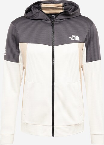 THE NORTH FACE Sportsweatvest in Wit: voorkant
