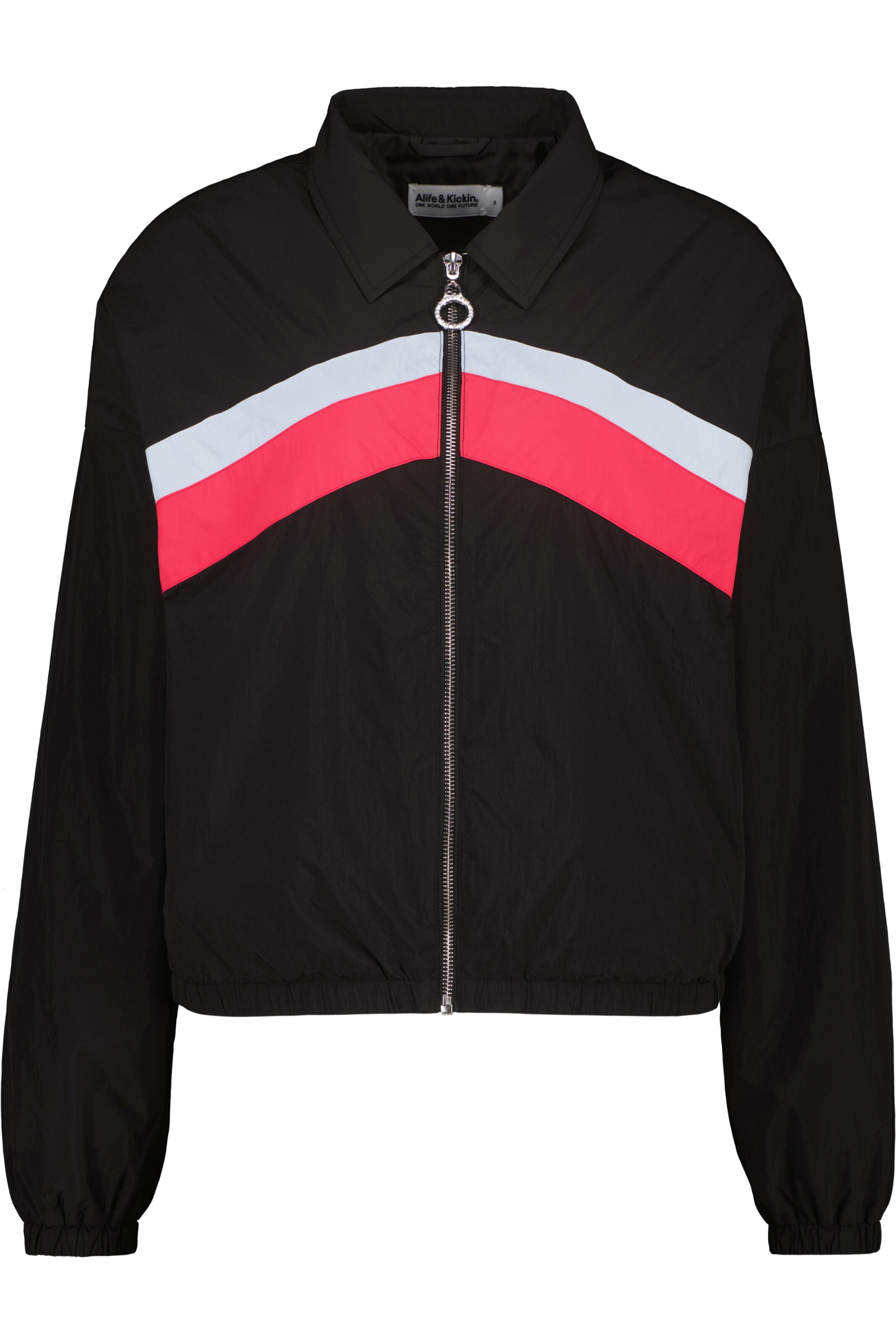 Alife and Kickin Jacke 'RyaAK A' in Schwarz: Vorderseite