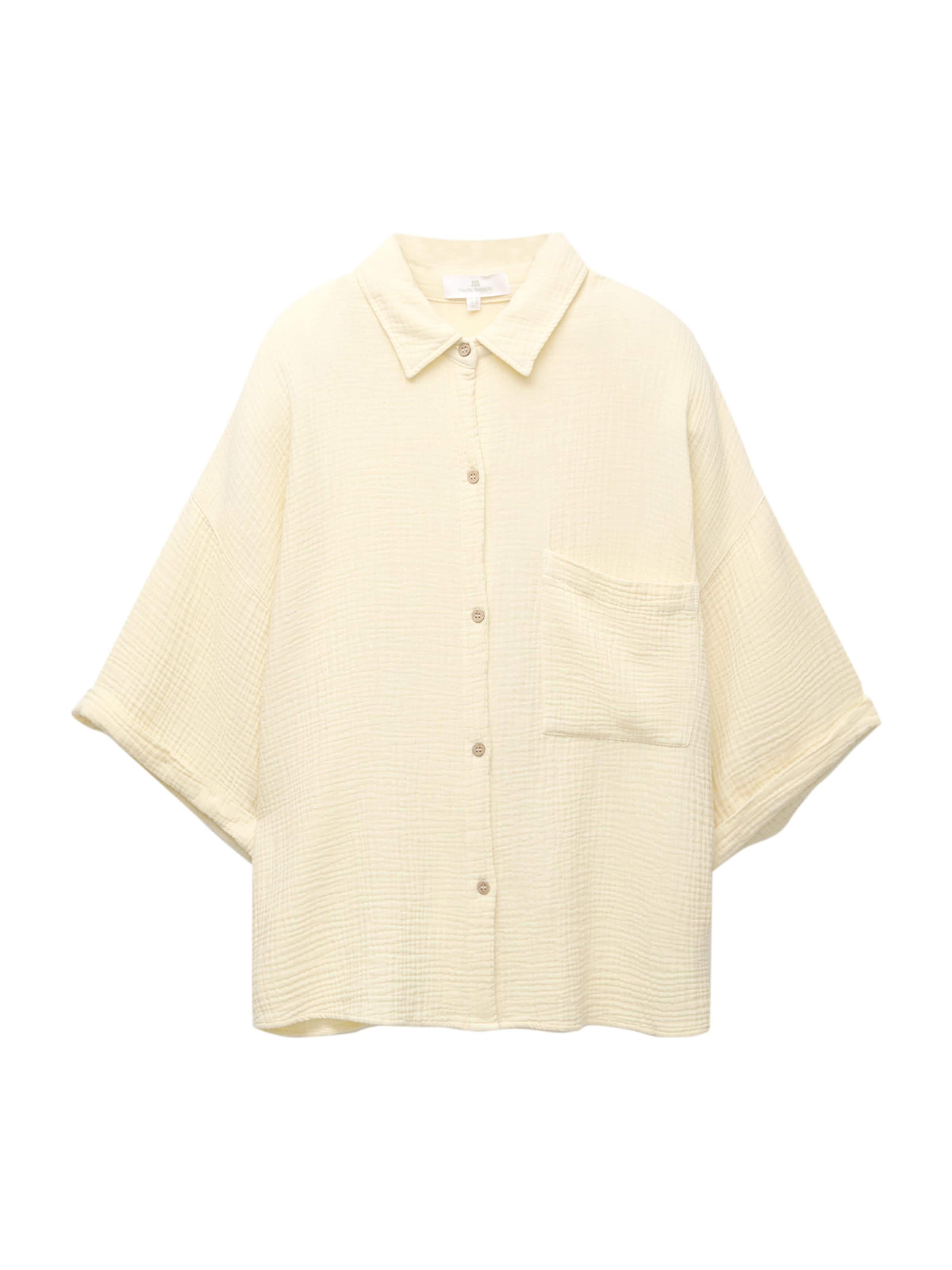 Pull&Bear Blúz - sárga: elől