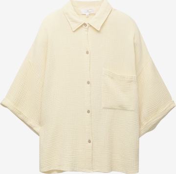 Pull&Bear Pusero värissä keltainen: etupuoli